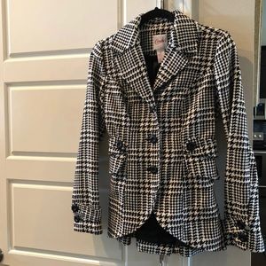 Houndstooth Pea coat 🧥